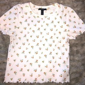 Forever21 Pink Floral Top